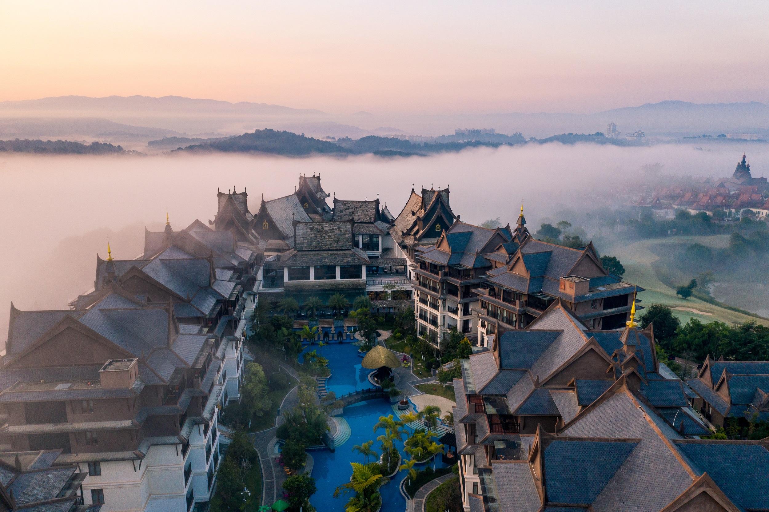 Hotel Angsana Xishuangbanna Menghai Exterior foto