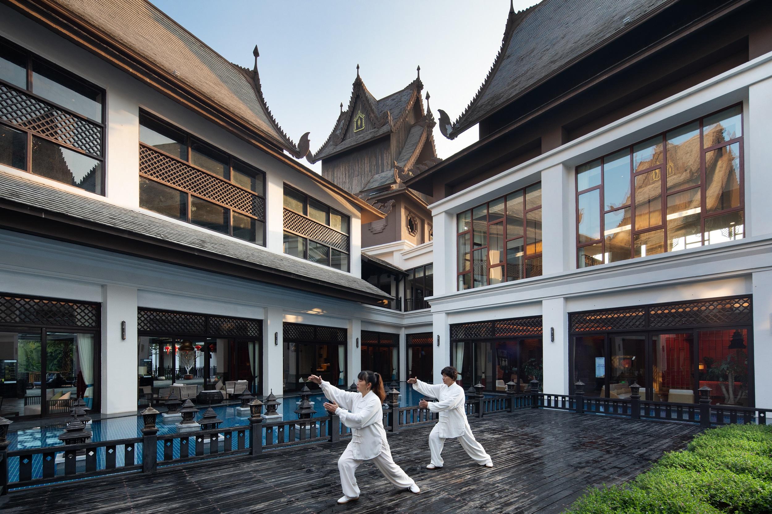 Hotel Angsana Xishuangbanna Menghai Exterior foto