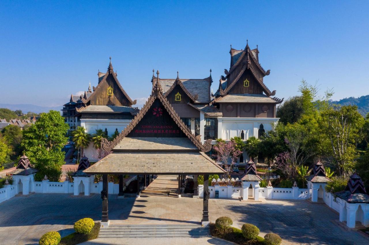 Hotel Angsana Xishuangbanna Menghai Exterior foto